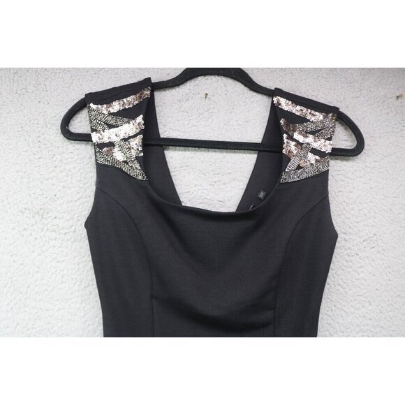 Guess Sleeveless Beaded Bodycon Dress-Size Small - Picture 2 of 9